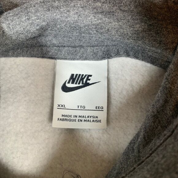Nike Men's Sportswear Club Fleece Pullover Hoodie 2XL - Picture 5 of 9